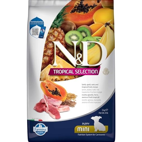 FARMINA ND Dog Welpe Tropical Selection Mini Lamm, 5 kg