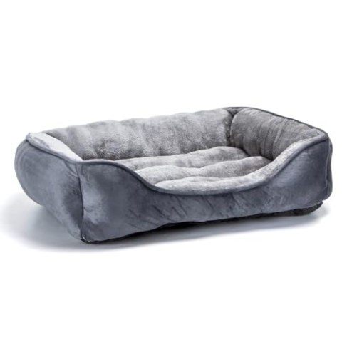 Nobleza Hundebett Grosse Hunde, 87x77cm, Rutschfestes Hundekorb, Superweicher Faserfüllung, Haustierbett Waschbar für Kleine und Mittelgroße Hunde und Katzen