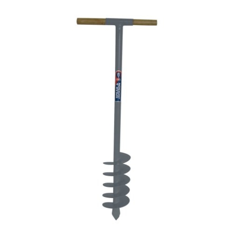 Spear & Jackson PHAUG Gartenbau- und Zaunpfahl-Erdbohrer, Grau