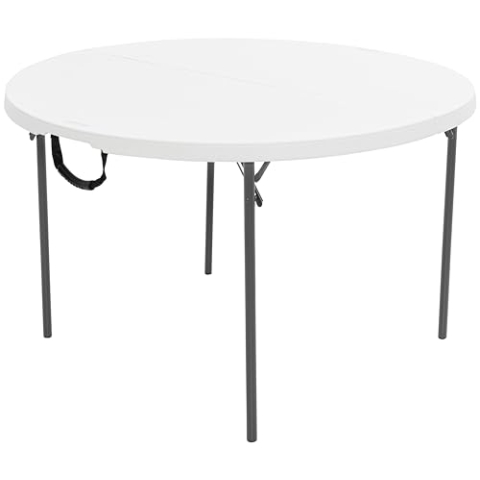 Aktive 92106 - Lifetime runder Klapptisch Ø122x74 cm