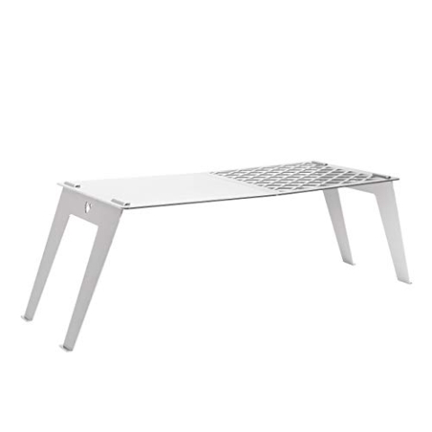 FENNEK 4 FIRE | steckbares Zubehör für Feuerschale FENNEK Hexagon | Grillplatte, Plancha, Grillrost aus Edelstahl für mobilen Einsatz im Garten, bei Camping, Angeln, Vanlife