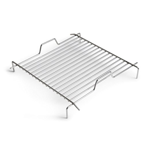 höfats - CUBE Grillrost - verwandelt CUBE Feuerkorb in einen Grill - höhenverstellbar zur Regulierung der Grilltemperatur - Edelstahl - eckig - Zubehör für CUBE Feuerkorb
