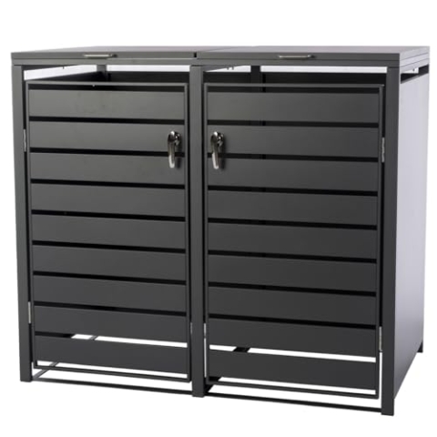 Containerlager Stahl doppelt