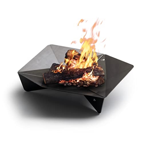 höfats - TRIPLE 65 Feuerschale - Design-Feuerstelle und Grill - für Terrasse und Garten - Corten-Stahl mit Rost-Optik