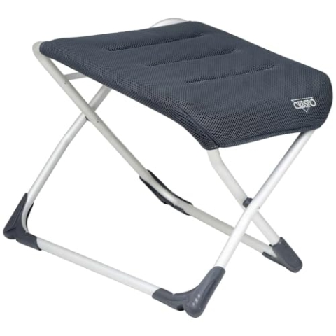 Crespo aa-231/82 air-Elite footstool-3d gepolstert, anthrazit, 57 x 42 x 44 cm