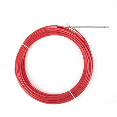 C.K Polymer Flexibel Tire Kabeleinziehhilfe Elektrische 30m, Elektroinstallation Einziehspirale, Elektriker Kabelzieher, Kabel Durchziehhilfe, Einziehhilfe, Ziehen Hilfe, CK 495007