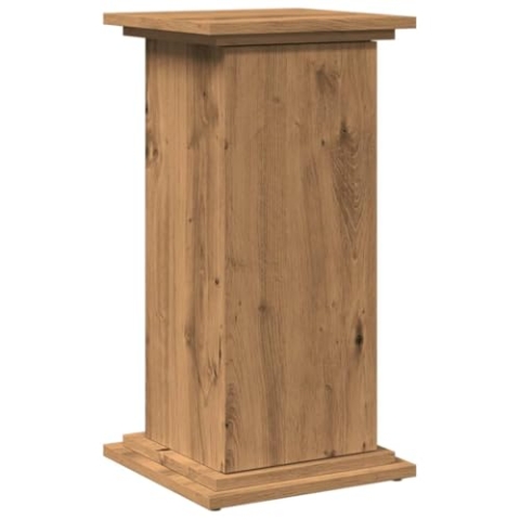 vidaXL Postament mit Stauraum Artisan-Eiche 31x30x60 cm Holzwerkstoff