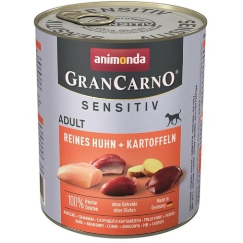 Animonda Gran Carno Sensitiv, Huhn+Kartoffeln 800 g