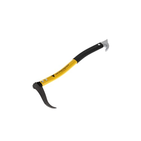 Ochsenkopf Alu-Handsappie, Ergonomische Form, Leichter Stiel mit Aluminiumlegierung, 500 mm, 450 g, Gelb