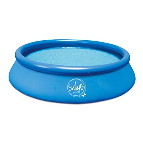Ambientehome Quick Up Easy Aufstellpool inklusive Filter Pumpe, blau, 305 x 305 x 76 cm, 3879 L, 26012