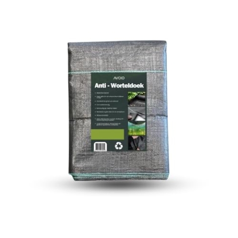 AVOID Unkrautvlies für Garten Wasserdurchlässig, Hohe UV-Stabilisierung, Reißfest Bändchengewebe Unkrautfolie - Unkrautvlies Wasserdurchlässig, Gartenvlies Wasserdurchlässig, 3x25m, 110gr/m²