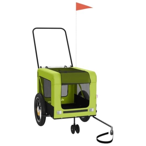 vidaXL Fahrradanhänger Hund Fahrradanhänger Hunde Radanhänger