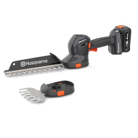 Husqvarna Aspire Akku Gras- und Strauchschere S20-P4A 18V mit Strauchmesser 220 mm und Grasscherenmesser 130 mm (inkl. Akku & Ladegerät)