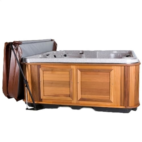 LIVIN' Whirlpool Abdeckungsheber - Niedriger Montage Spa Abdeckungslifter, Entfernungssystem Mit Verstellbarer Höhe 98cm - Hebevorrichtung Für Whirlpool Abdeckung, Passend Für Die Meisten Spa