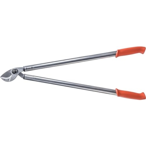 Original LÖWE 22 Profi Amboss Astschere 22.080 antihaftbeschichtet Stahlklinge mit Präzisionsschliff - scharfe und leichte Baumschere ideal zum Schneiden von Ästen Zweigen Bäumen Sträuchern, 80 cm