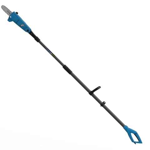 Güde Teleskop Astkettensäge GAK 7118.1 (710 W/230 V, Schnittlänge 19 cm, Gesamtlänge 3 m, Teleskopauszug, automatische Kettenschmierung, Schneidkette, Schwert, schwenkbarer Kopf, Tragegurt)