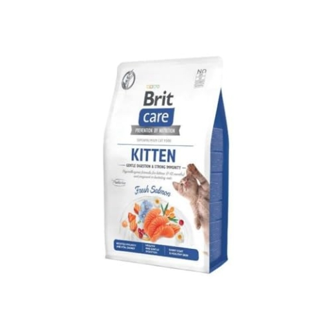 Brit Grain-Free Kitten Immunity Lachs 7 kg
