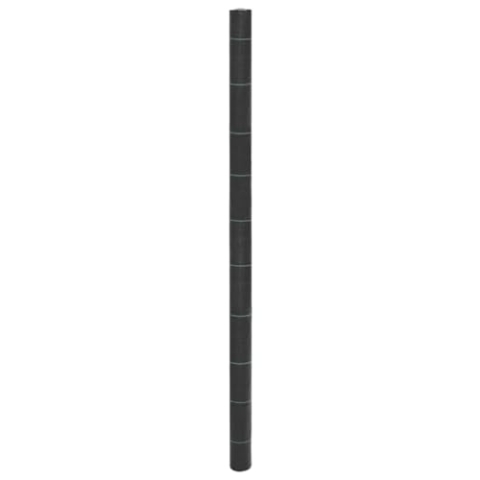 vidaXL Unkrautvlies, Gartenvlies gegen Unkraut, Unkrautfolie Wasserdurchlässig UV-stabilisiert, Unkrautflies Mulchfolie Bodengewebe, Schwarz 2x200m PP