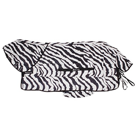 Bucas Sweet-Itch Full-Neck - Zebra, Groesse:125
