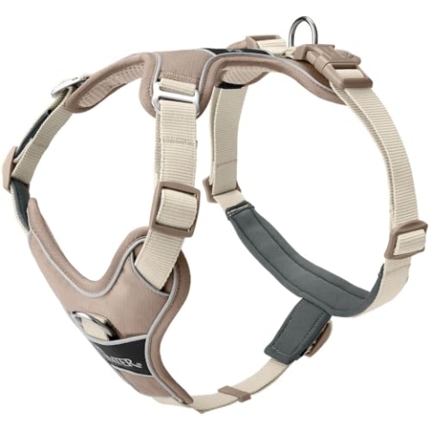Geschirr Divo Up Farbe Taupe, Größe L-XL