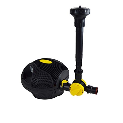Laguna Powerjet FreeFlo 5000, Teichpumpe, für Springbrunnen und Wasserfälle, für Teiche bis zu 10.000L, 65W