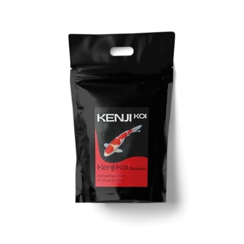 KENJI KOI Season 5kg 3mm Koifutter - leicht verdauliches Koifutter für Herbst und Frühjahr - All Season - schwimmendes Koifutter