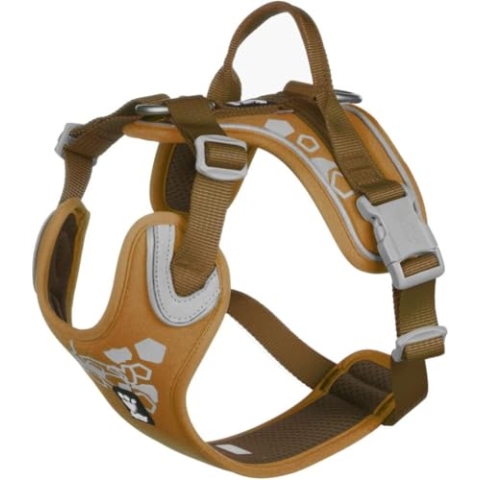 Hurtta Weekend Warrior Geschirr für große Hunde, Desert Brown, 100-120 cm