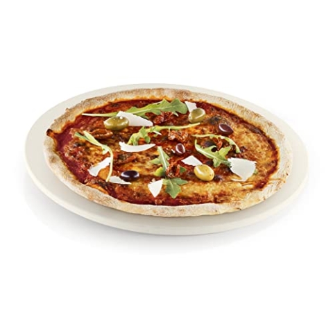 EVA SOLO | Brotbackstein/Pizzastein | Anwendung auf dem Holzkohle- oder Gasgrill und im Backofen | White