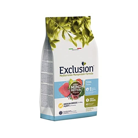 Exclusion Mediterraneo Noble Grain Puppy Thunfisch medium 3 kg