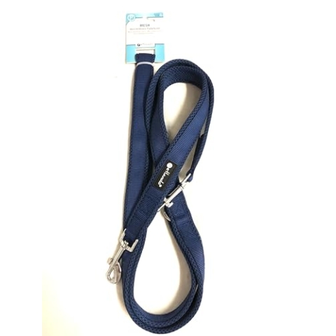 Petlando Mesh Verstellbare Führleine Navy L 2.3m/30 mm