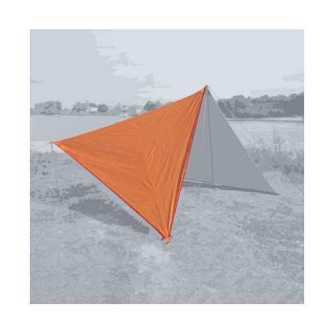 Bent Sonnensegel Canvas Plain Oriental Autumn Glory