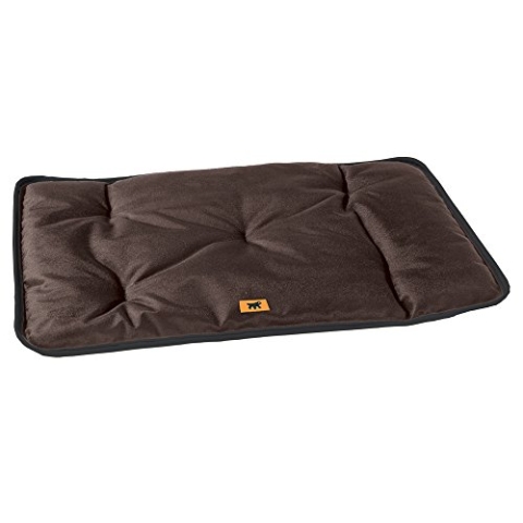 Ferplast Hundematte Extra Groß - Waschbares Hundebett - Hundekissen - Wasserdicht & Kratzfest - Matte für Hundehütten und Auto, Hundekorb - Jolly - 108 x 79 cm, XL, BRAUN