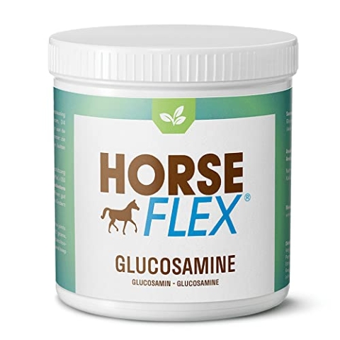HORSE FLEX Glucosamin PUR Pulver für Pferde zur Unterstützung der Gelenke - 1000 Gramm