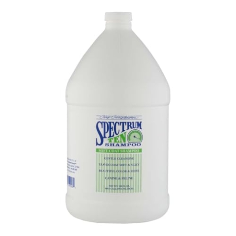 Chris Christensen Spectrum Ten Soft & Smooth Coat - Professioneller Hundepflege-Conditioner für weiches und geschmeidiges Fell - Tiefenwirksame Pflege und großzügige Vorratsgröße, 3,8 l