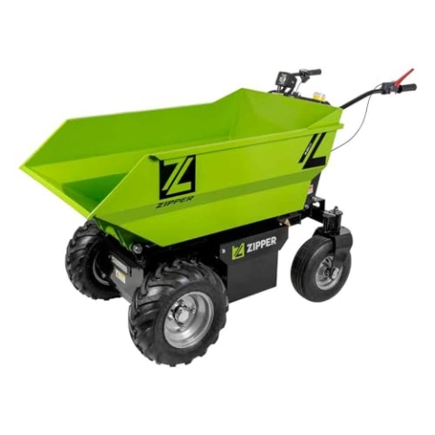 Zipper ZI-ED500 Miniraupendumper 1kW Ladekapazität (max.) 500kg, Multicolor