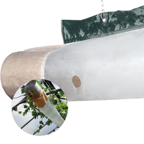 Bio Green Energiesparschlauch für Elektro-Gewächshausheizung "Phoenix" und Gewächshaus-Ventilator "Arizona" | 300 cm | inklusive Befestigungsmaterial