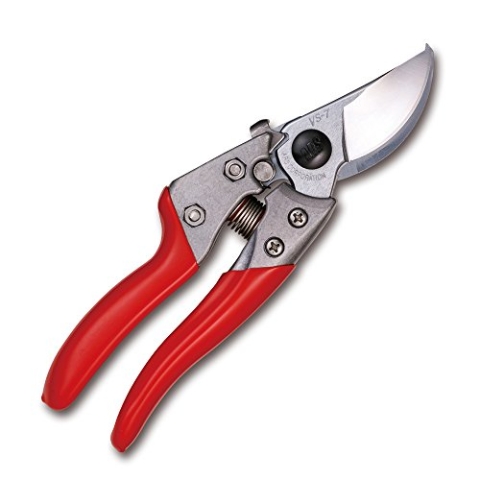 ARS Robuste Handschere, rote Griffe, 17,8 cm