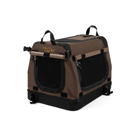 TrendPet TPX50-Pro - Leichte, Faltbare Hundebox mit Aluminium Rahmen