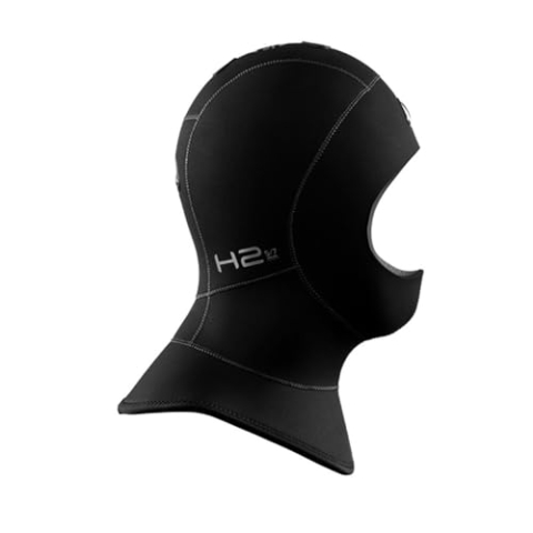 Waterproof H2 5/7 mm Kopfhaube mit Ventil Neoprenhaube (XL)