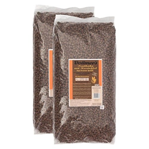 Vollmer's Hundefutter 2x15kg Verschiedene Sorten Truthahn mit Kartoffel