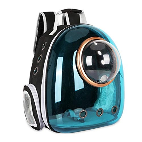 Sipobuy Pet Raum Kapsel Rucksack, Kleine Medium Katze Welpen Hund Träger, Transparent Atmungsaktive Wärme Proof, Pet Träger Für Reise Wandern Zu Fuß Camping