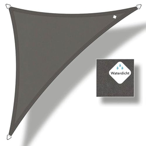 Buitenkado 3,5x3,5x4,95m anthrazit sonnensegel wasserdicht