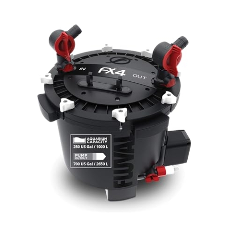 Fluval A214 FX4 Hochleistungs-Außenfilter, für Aquarien mit einerKapazitätvonbiszu1.000Lgeeignet
