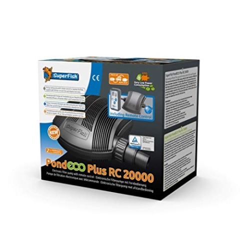SuperFish 54658/2729 Pond Eco Plus RC, Modell: RC 20.000