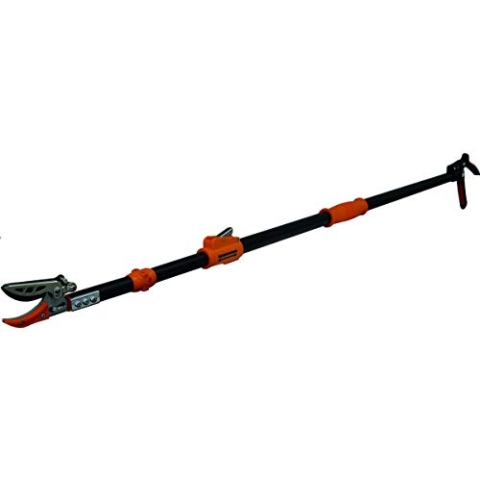 Garten Primus Rosenschere, RosenKavalier teleskopierbar, schwarz / orange, 137,5 x 9 x 3,1 cm, 01410