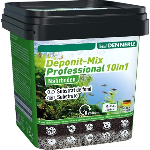 Dennerle Deponit-Mix Professional 10in1-9,6 kg Multi-Mineral Nährboden für Aquarien