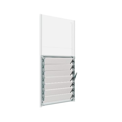 Canopia by Palram Seitliches Lamellenfenster für Gewächshaus Silber