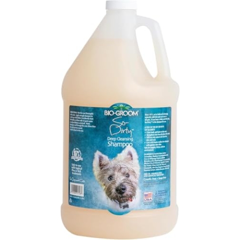 Bio-Groom So-Dirty - Tiefenreinigendes Hundeshampoo - Verleiht Glanz und stärkt das Haar - Bis zu 1482 Hundewäschen - Frei von Parabenen und Silikonen - Tierversuchsfrei und Seifenfrei - 3,8 l