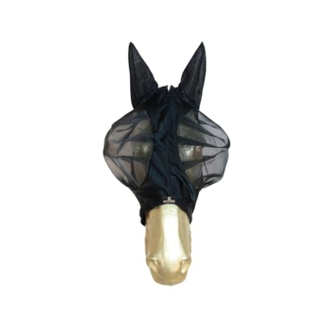 Kentucky Horsewear - Fliegenmaske - Slim Fit - Schwarz - Cob