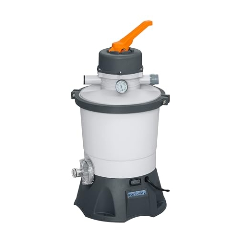 Bestway Sandfilter 3,028 m³/h, Pumpe 85 Watt AC220-240V, Vorfilter, Chemconnect™ Diffusor